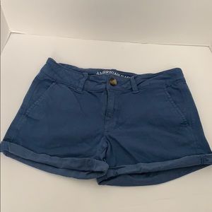 American Eagle Midi Stretch Shorts